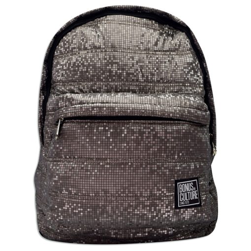 Mochila Bonus® Culture capitoneada 1 cierre con bolsillo al frente